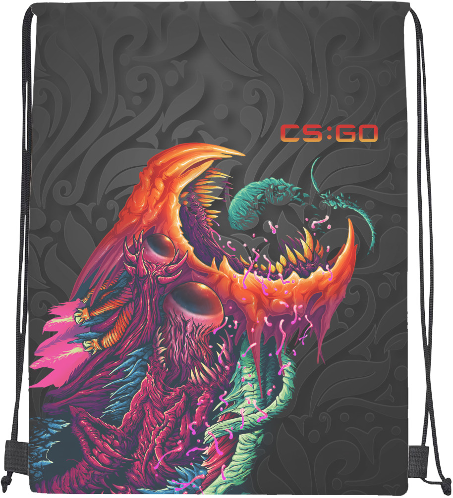 Counter-Strike: Global Offensive - Drawstring Bag - CS:GO Hyper Beast Original - Mfest