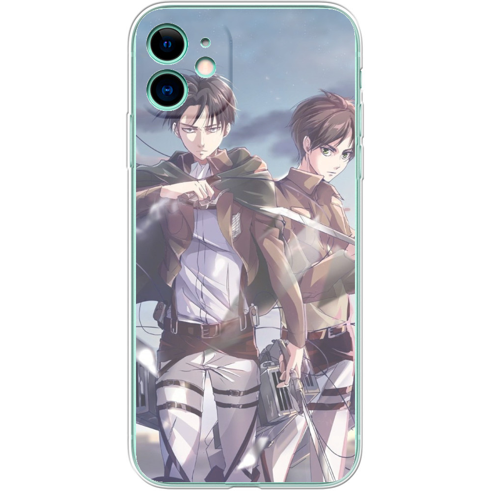 Атака титанів / Attack On Titans - iPhone - Levi and Eren - Mfest