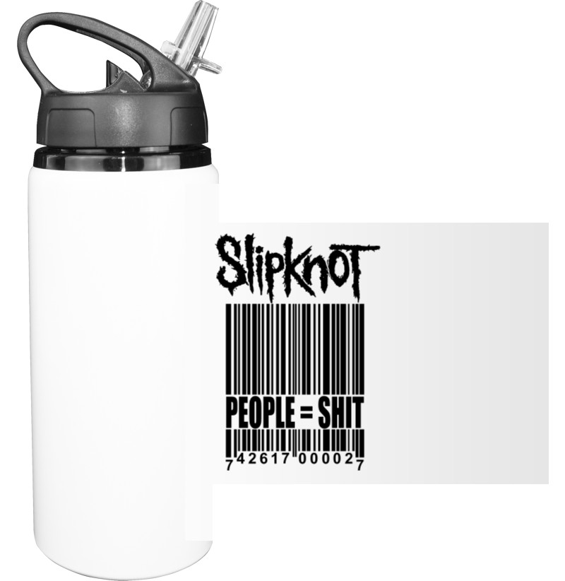 Slipknot - Пляшка для води - Slipknot People - Mfest