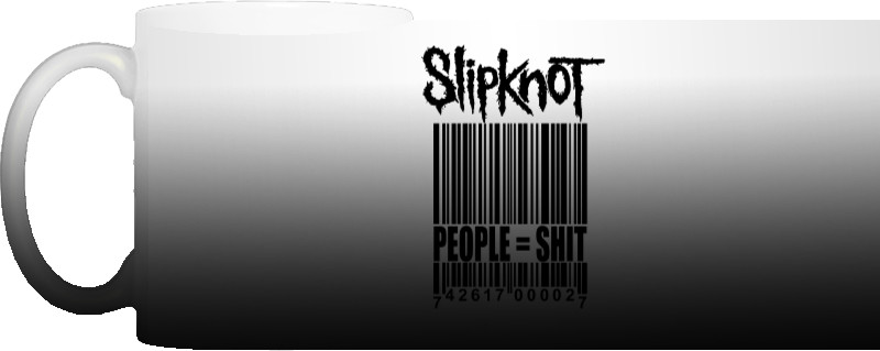 Slipknot - Чашка Хамелеон - Slipknot People - Mfest