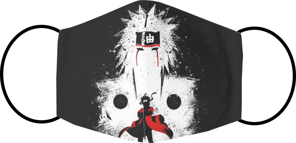 Наруто / Naruto - Маска на лице - Джирайя - Mfest