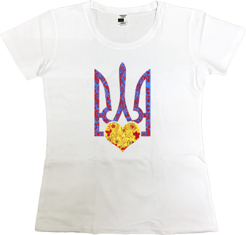 Герб Украины + Сердце