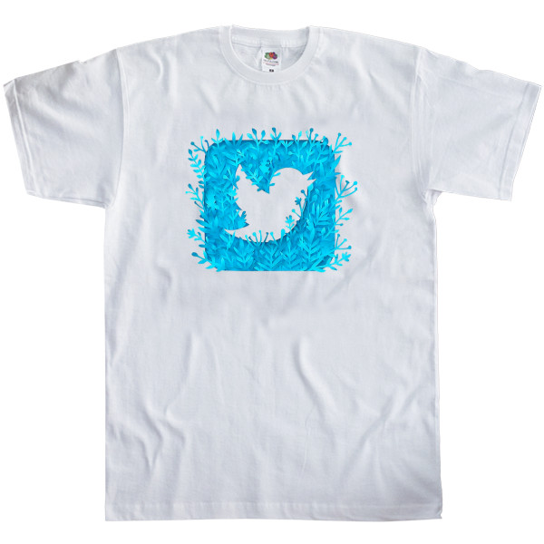 Twitter - Kids' T-Shirt Fruit of the loom - Twitter art - Mfest
