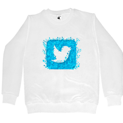 Twitter - Men’s Premium Sweatshirt - Twitter art - Mfest