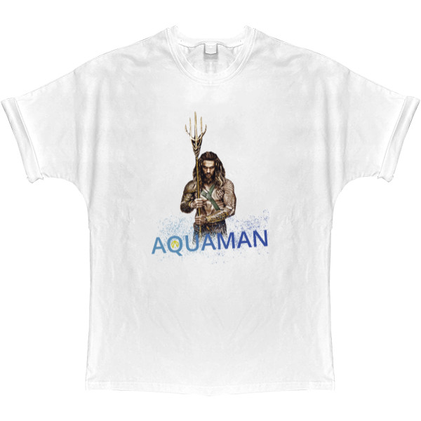 Aquaman - Футболка Оверсайз - Аквамен - Mfest
