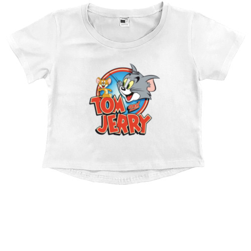 Том и Джеррі / Tom and Jerry - Кроп - топ Преміум Дитячий - том и джерри 4 - Mfest