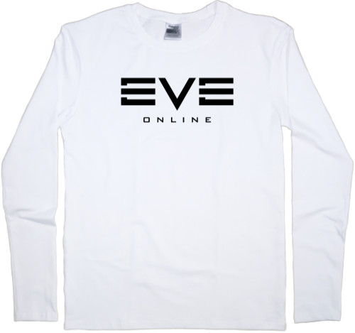 EVE Online - Футболка з Довгим Рукавом Чоловіча - EVE Online лого - Mfest