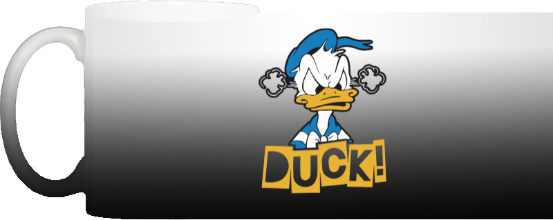 Качині історії / Duck Tales - Чашка Хамелеон - duck donald 2 - Mfest