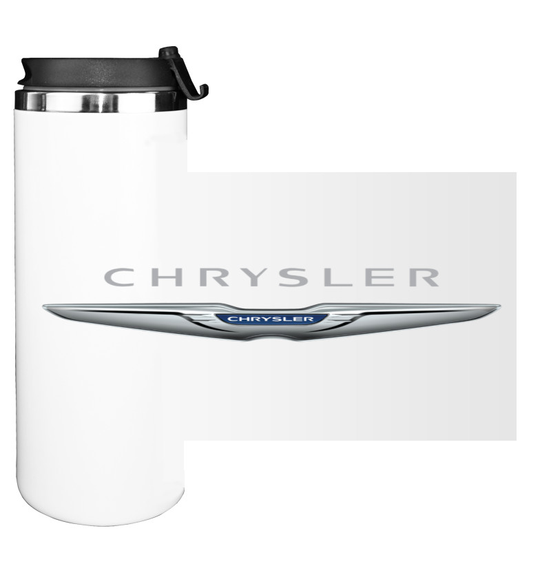 Chrysler - Water Bottle on Tumbler - chrysler лого - Mfest