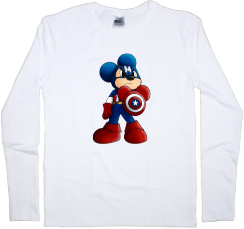 captain america Mickey Mouse