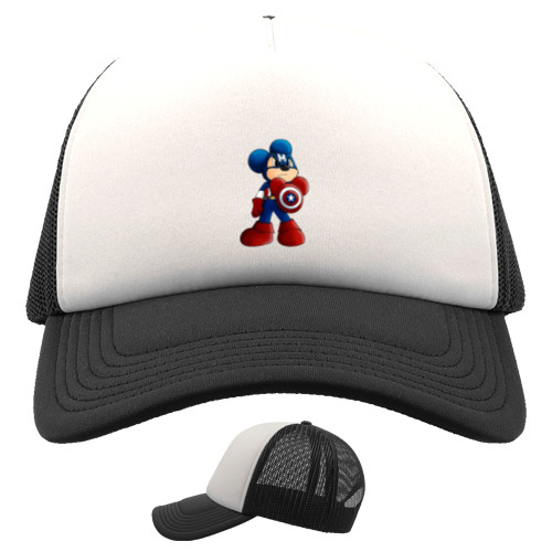 captain america Mickey Mouse