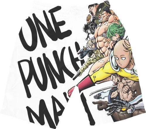 One Punch-Man - Шорты 3D Детские - One punch man - Mfest