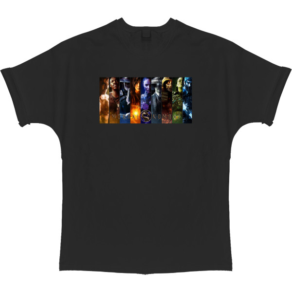 Мортал Комбат - T-shirt Oversize - Mortal Kombat Movie 2021 - Mfest