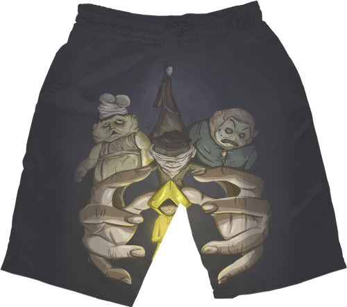 Little Nightmares - Men's Shorts 3D - Little Nightmares арт - Mfest
