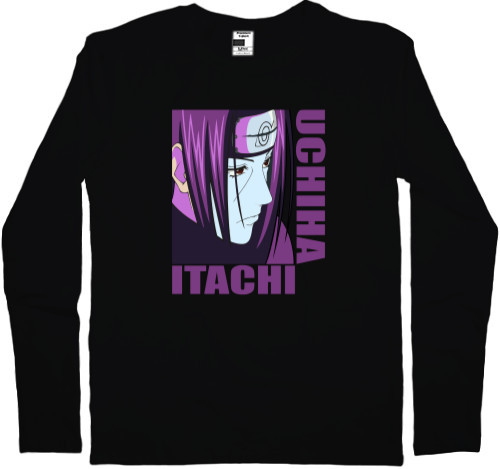 Наруто - Men's Longsleeve Shirt - itachi uchiha - Mfest