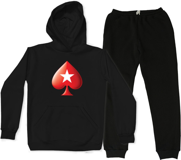 Покер - Костюм спортивный Детский - poker stars logo 2 - Mfest