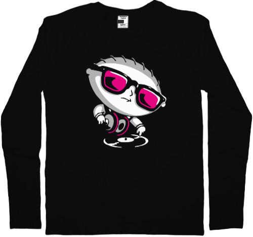 Гриффины - Men's Longsleeve Shirt - DJ Стьюи - Mfest