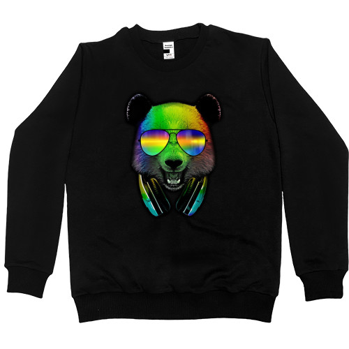 Панды - Women's Premium Sweatshirt - Dj Panda - Mfest