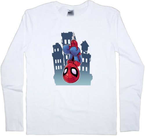 Spider Man - Men's Longsleeve Shirt - Peter Parker 2 - Mfest