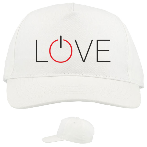 Love is - Baseball Caps - 5 panel - LOVE - Mfest