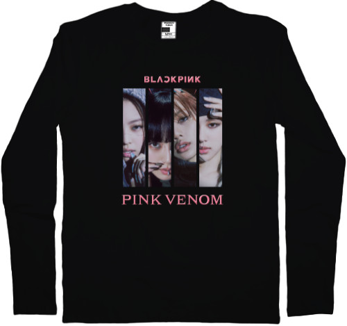 Blackpink - Men's Longsleeve Shirt - blackpink pink venom 2 - Mfest