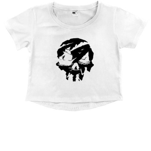 Sea of Thieves - Kids' Premium Cropped T-Shirt - Sea of Thieves - Mfest