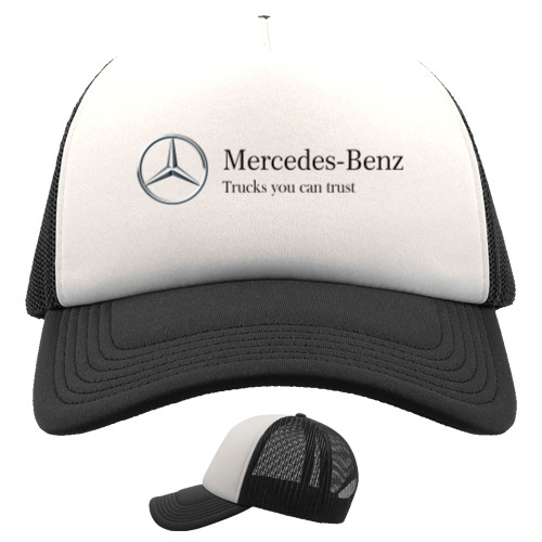 Mercedes-Benz - Кепка Тракер - Mercedes-Benz logo - Mfest