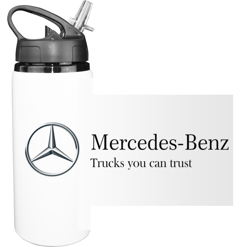 Mercedes-Benz - Бутылка для воды - Mercedes-Benz logo - Mfest
