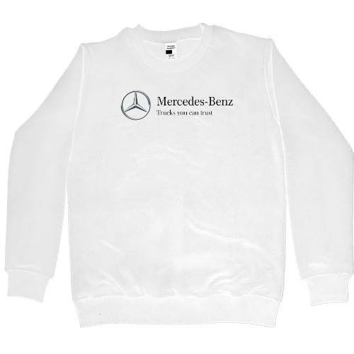 Mercedes-Benz - Свитшот Премиум Женский - Mercedes-Benz logo - Mfest