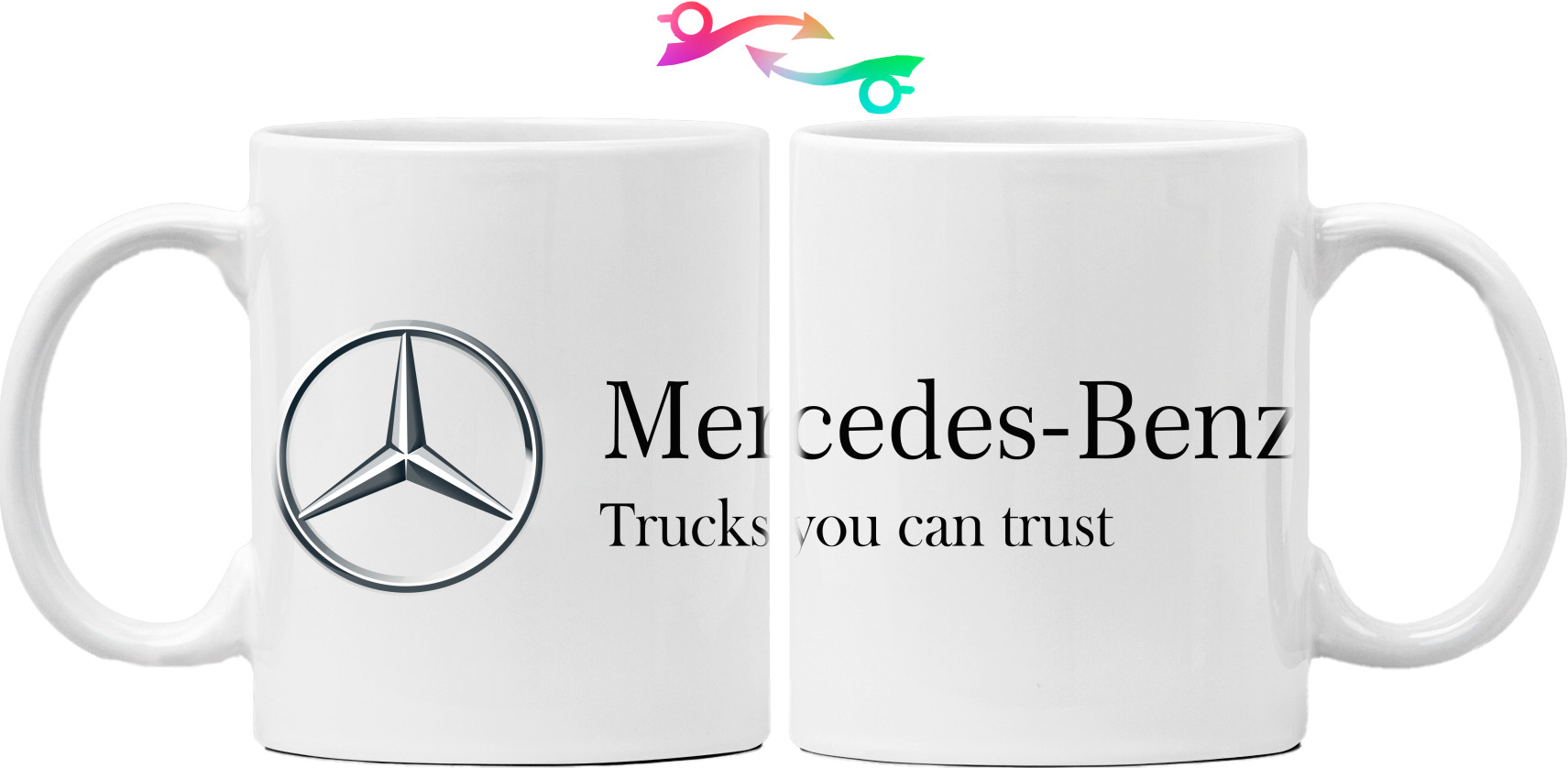 Mercedes-Benz - Кружка - Mercedes-Benz logo - Mfest