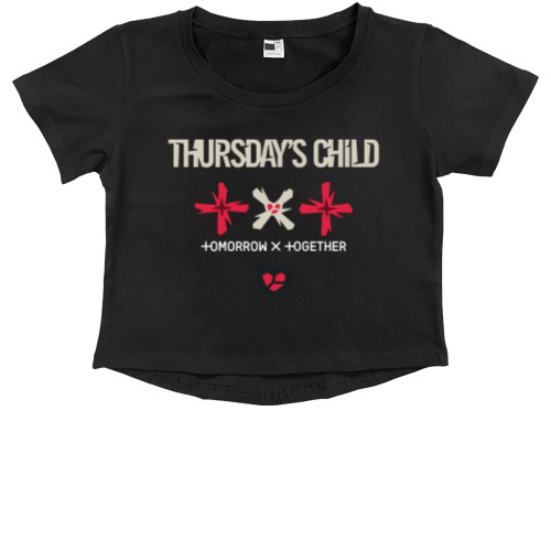 TOMORROW X TOGETHER - Kids' Premium Cropped T-Shirt - txt thursday - Mfest