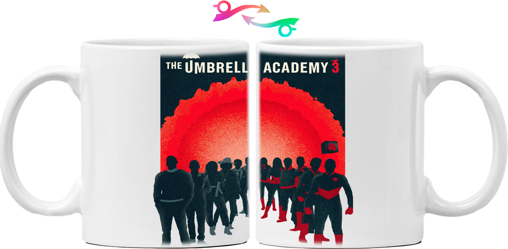 Академия Амбрелла / The Umbrella Academy - Кружка - umbrella academy season 3 (6) - Mfest