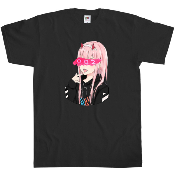 Darling in the Franxx - Kids' T-Shirt Fruit of the loom - zero two 4 - Mfest