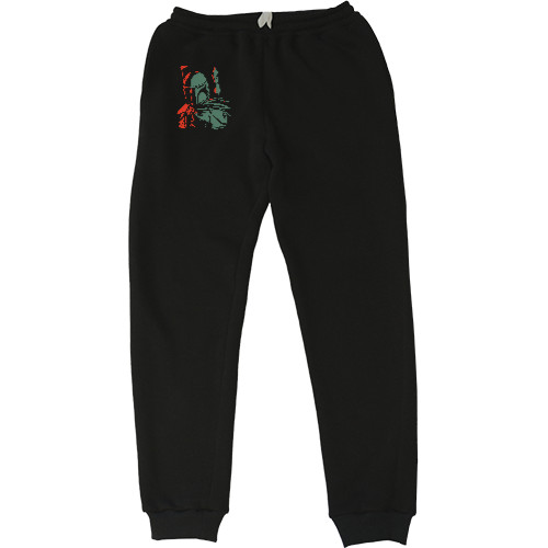 The Mandalorian / Мандалорець - Men's Sweatpants - мандалорец neon - Mfest