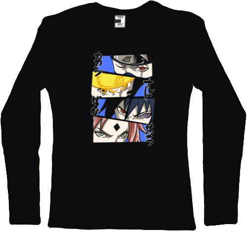 Наруто - Women's Longsleeve Shirt - naruto 7 - Mfest