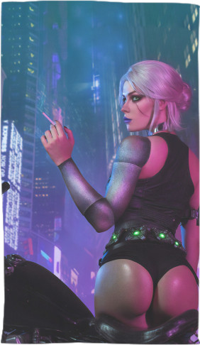 Cyberpunk Girl Portrait 2