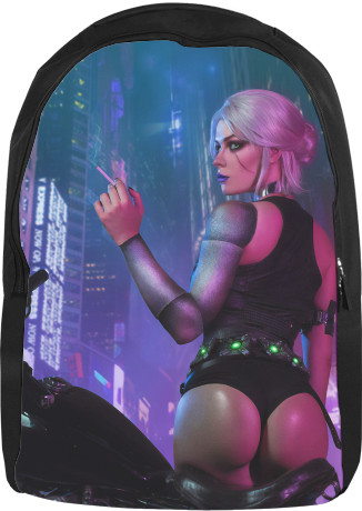 Cyberpunk Girl Portrait 2