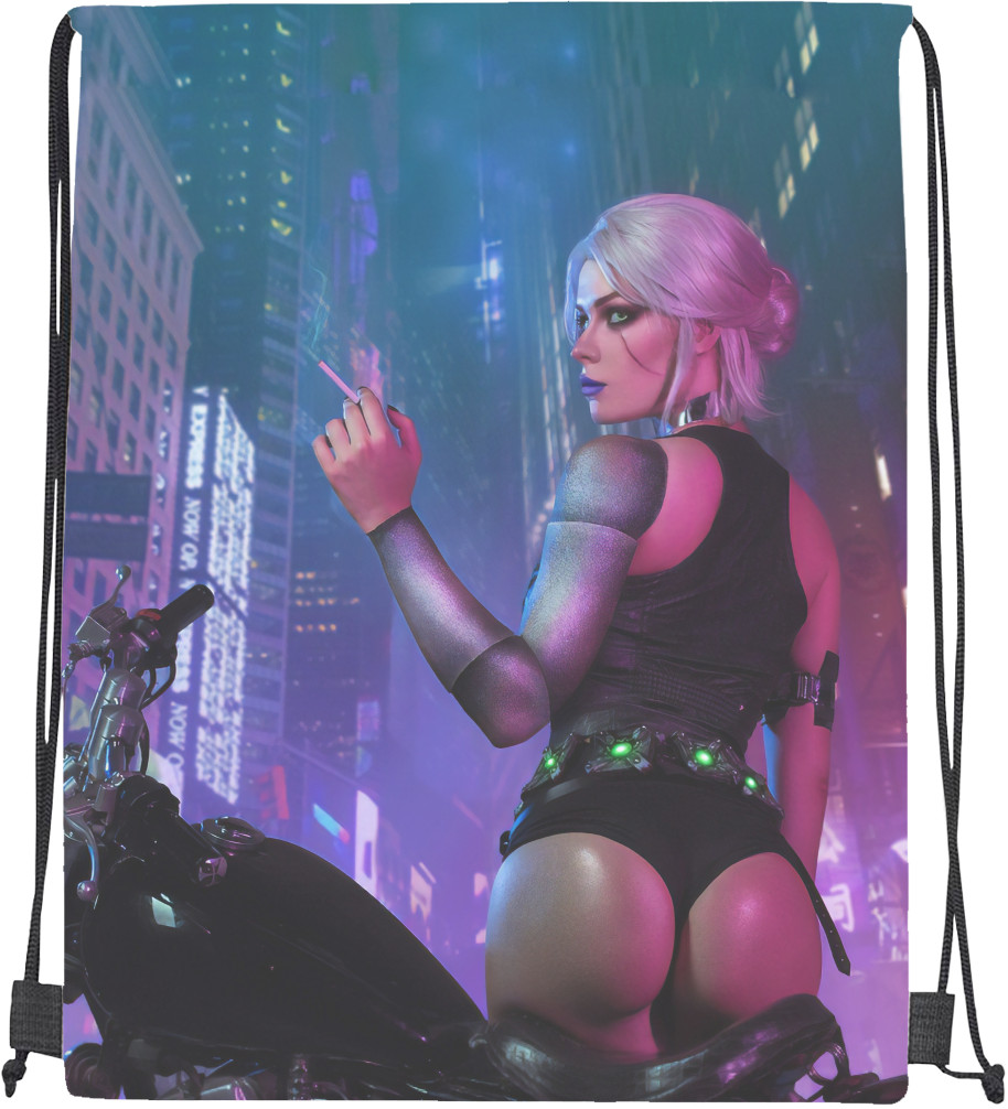 Cyberpunk Girl Portrait 2