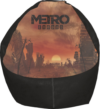 Metro 2033 - Bean Bag Chair - metro exodus - Mfest