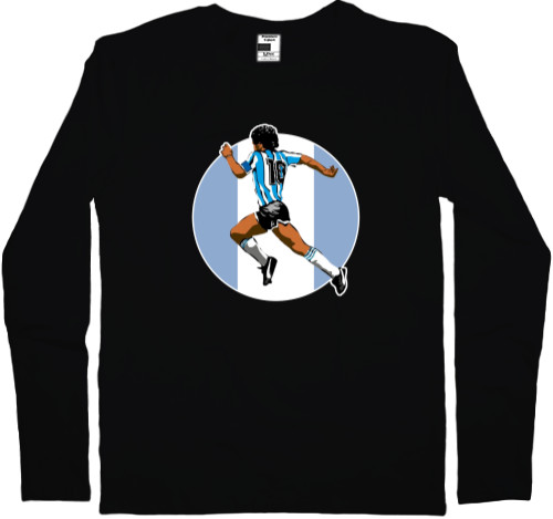 Футбол - Men's Longsleeve Shirt - Diego Maradona - Mfest