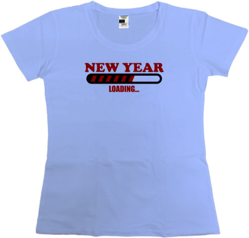 НОВЫЙ ГОД - Women's Premium T-Shirt - NEW YEAR - Mfest