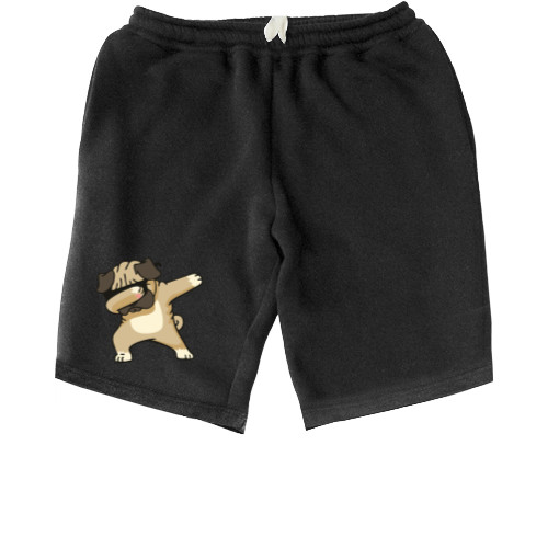 Собаки - Kids' Shorts - dog dab - Mfest