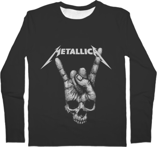 Metallica - Kids' Longsleeve Shirt 3D - METALLICA - Mfest