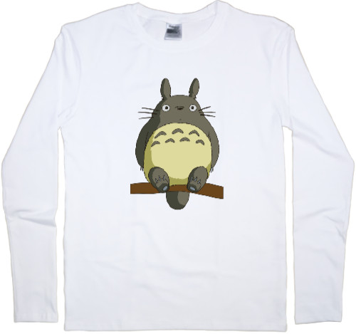 My neighbor Totoro/Мой сосед Тоторо - Men's Longsleeve Shirt - Тоторо - Mfest