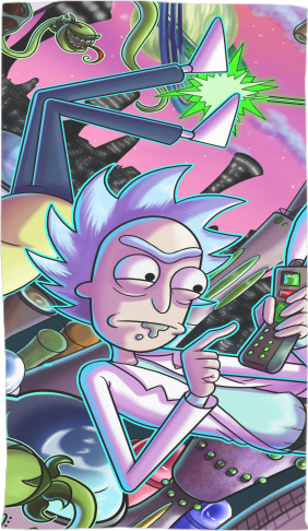 Rick and Morty art