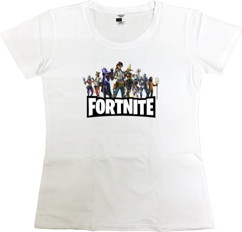 Fortnite - Women's Premium T-Shirt - fortnite 3сезон - Mfest