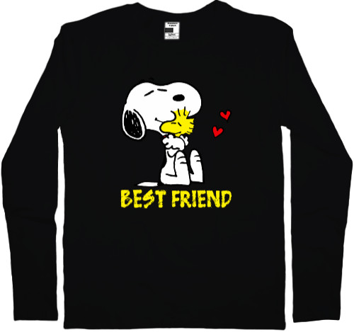 Snoopy / Снуппи - Kids' Longsleeve Shirt - Best friend (snoopy) - Mfest