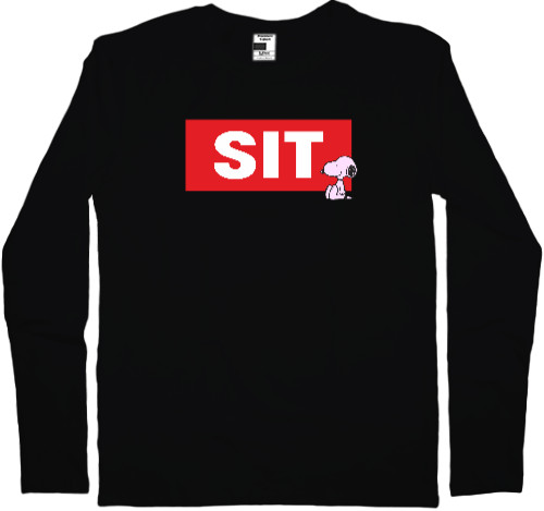 Snoopy / Снуппи - Kids' Longsleeve Shirt - SIT (snoopy) - Mfest