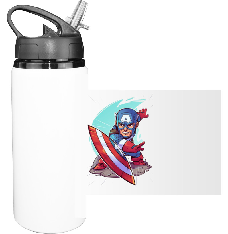 Captain America - Бутылка для воды - Captain America - Mfest