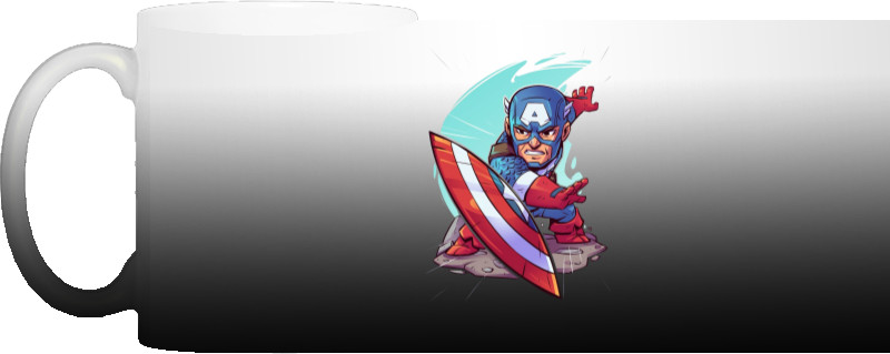 Captain America - Чашка Хамелеон - Captain America - Mfest